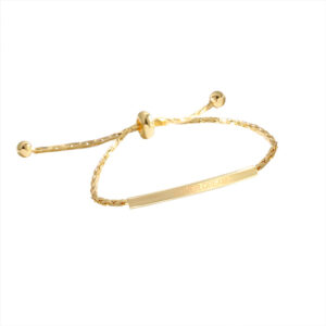 INS-Style Geometric Letter Design Bracelet - Korean Fashion, Minimalist Adjustable Bracelet